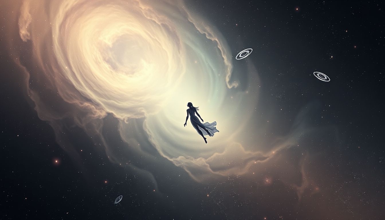 Rêver d'OVNI symbolise souvent un isolement émotionnel profond.