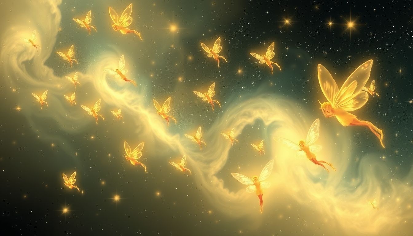 Rêver de plusieurs fées symbolise abondance et protection spirituelle.