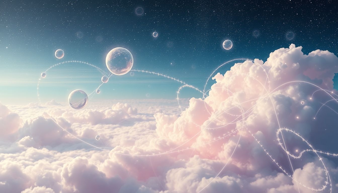 Rêver d'OVNI symbolise souvent une quête de connexion cosmique.