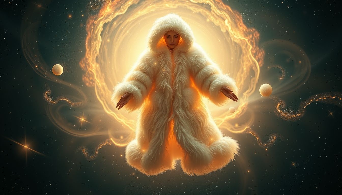 Rêver d'un manteau bombé symbolise souvent le désir d'être remarqué.