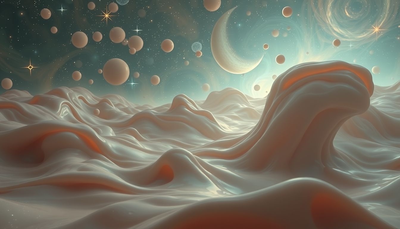 Rêver d’un liquide épais symbolise souvent des blocages émotionnels profonds.