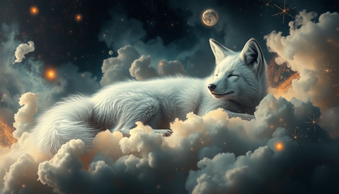 Un renard argenté mort symbolise la fin d’une ruse cachée.