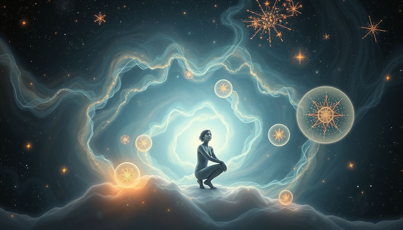 L'accroupissement en rêve symbolise souvent fertilité et période de gestation.