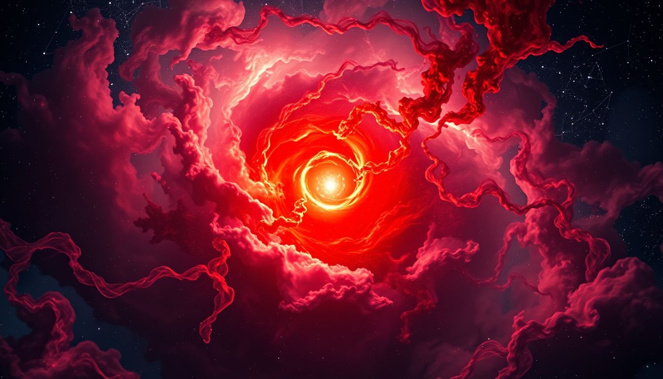 La caroncule rouge symbolise la passion brûlante et les risques cachés.