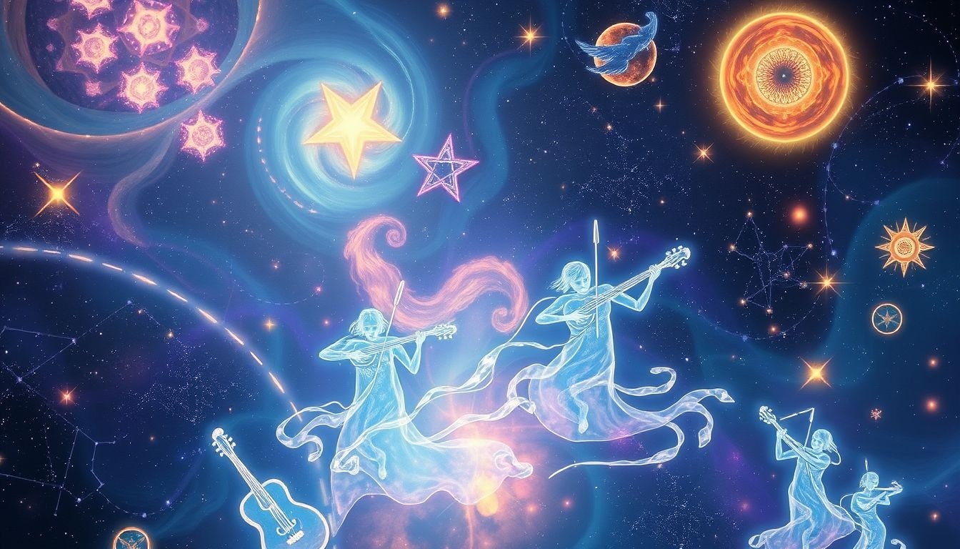 Les ménestrels symbolisent souvent la créativité et l'expression émotionnelle.