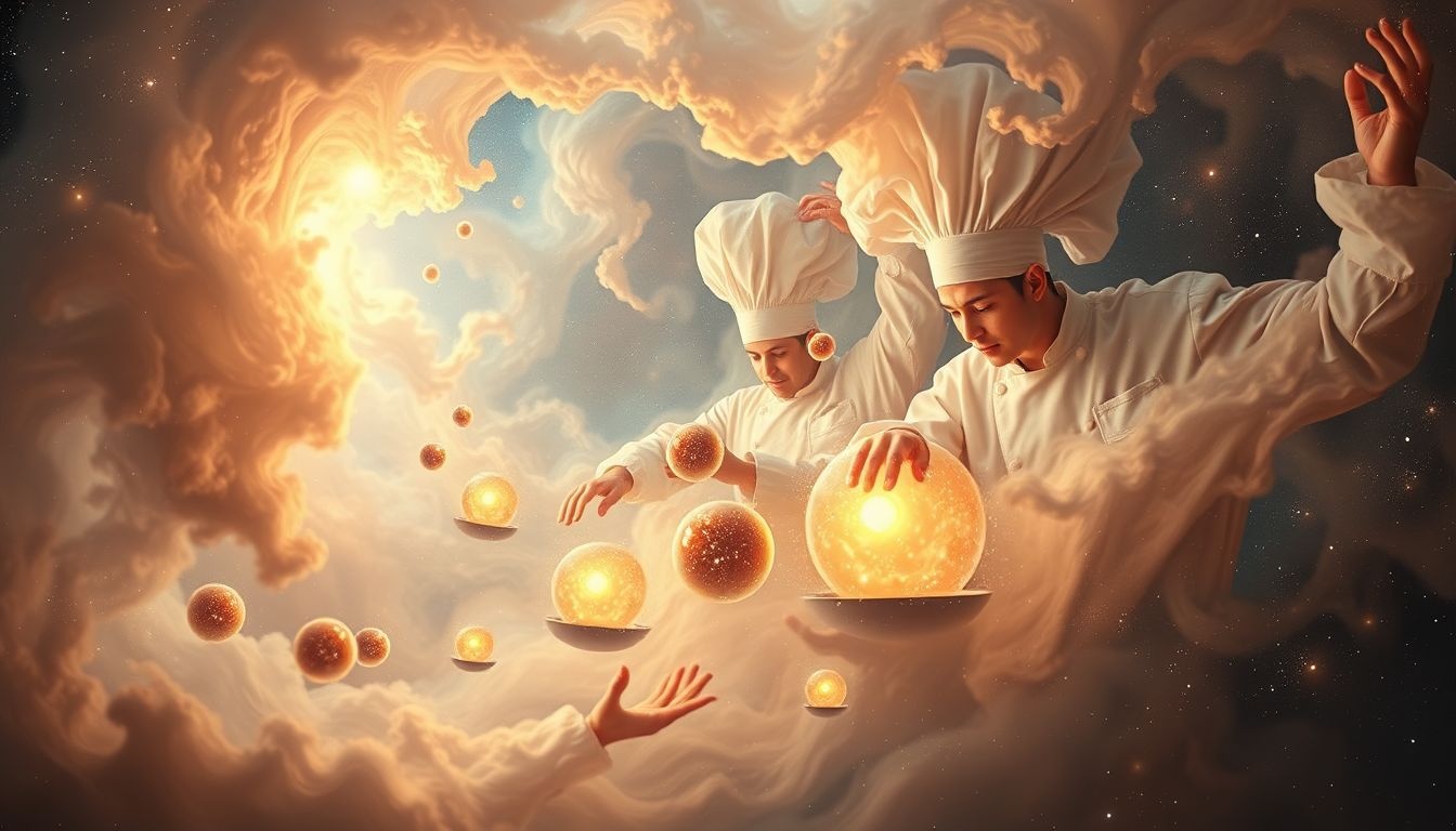 Rêver d’un cuisinier symbolise souvent créativité et partage émotionnel.