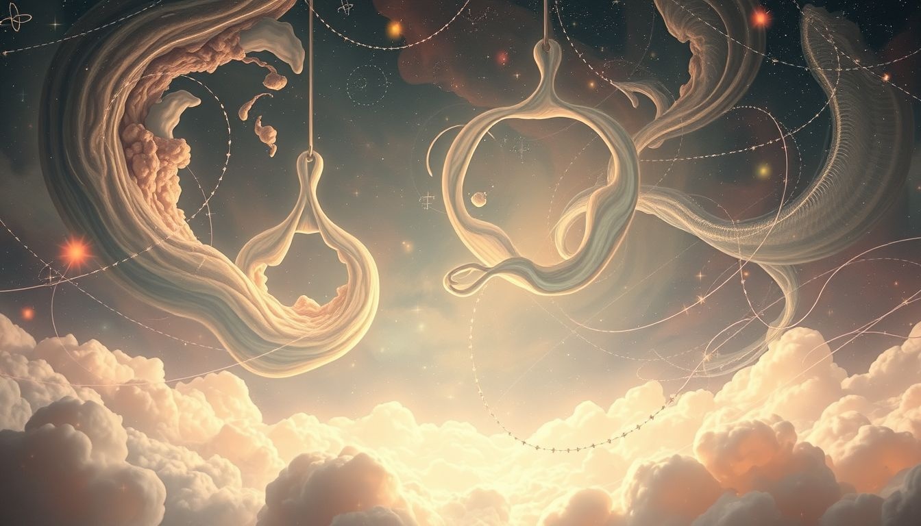 Dételer en rêve symbolise souvent la libération d'un fardeau.