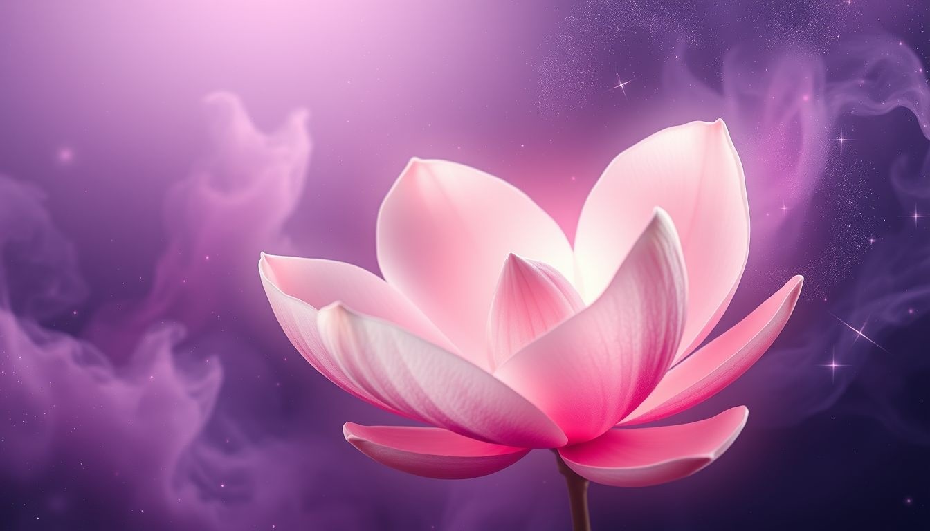 La couleur du magnolia révèle l'état émotionnel du rêveur.