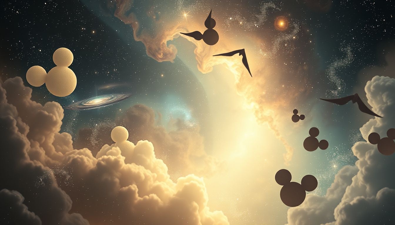 Rêver de Mickey symbolise souvent l'innocence et la créativité intérieure.