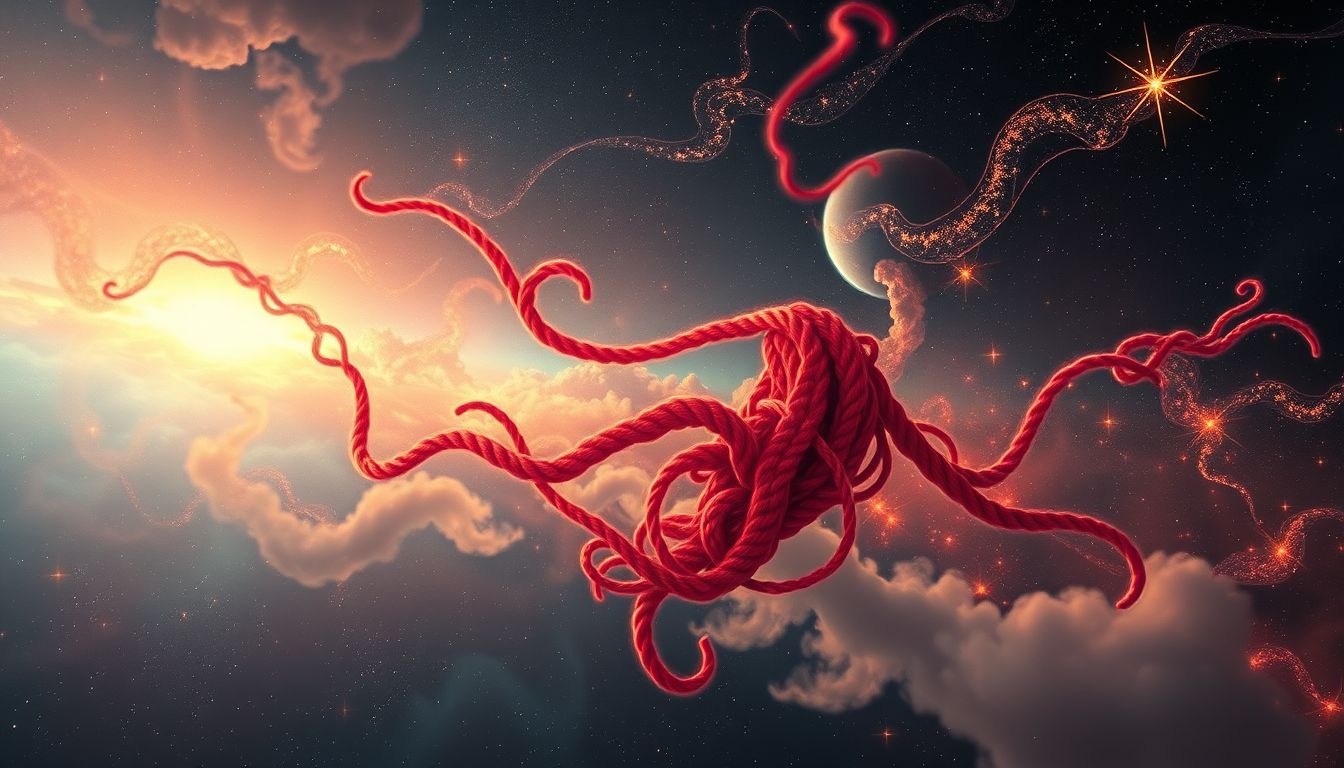 Rêver d'une barbe rouge tressée symbolise passion et créativité profonde.