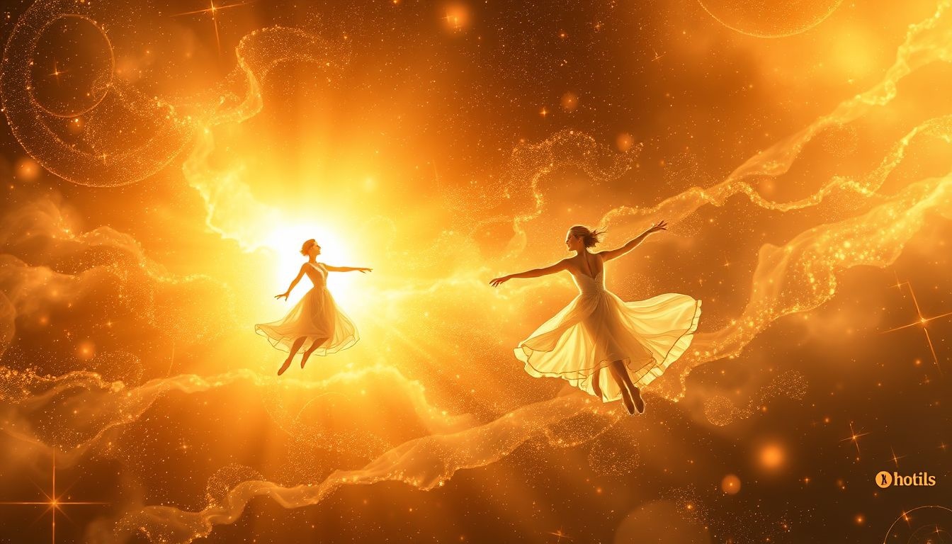 Rêver d'une gavotte au soleil symbolise joie et renouveau positif.