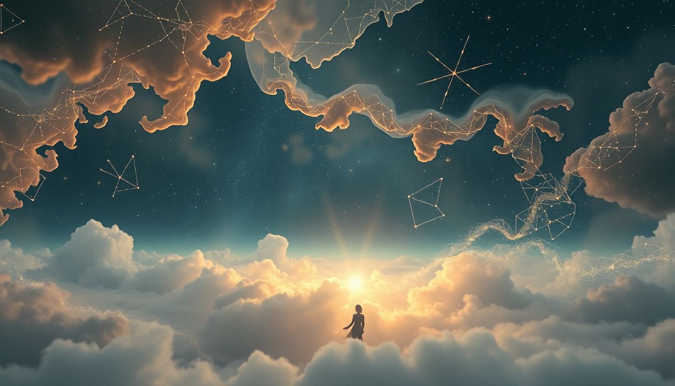 Perdre une carte céleste symbolise la peur de l’égarement spirituel.