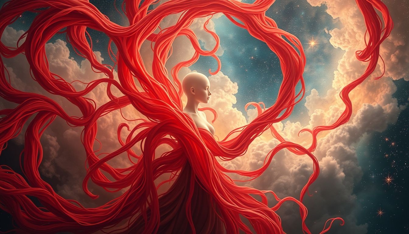 Rêver d’une barbe rouge étouffante symbolise une oppression émotionnelle cachée.