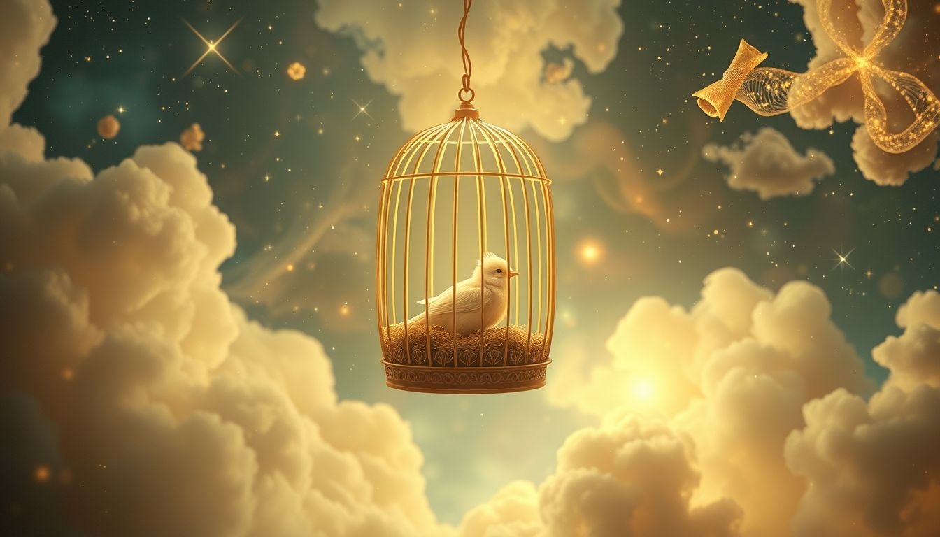 Rêver d’oiseau en cage symbolise un profond besoin de sécurité.
