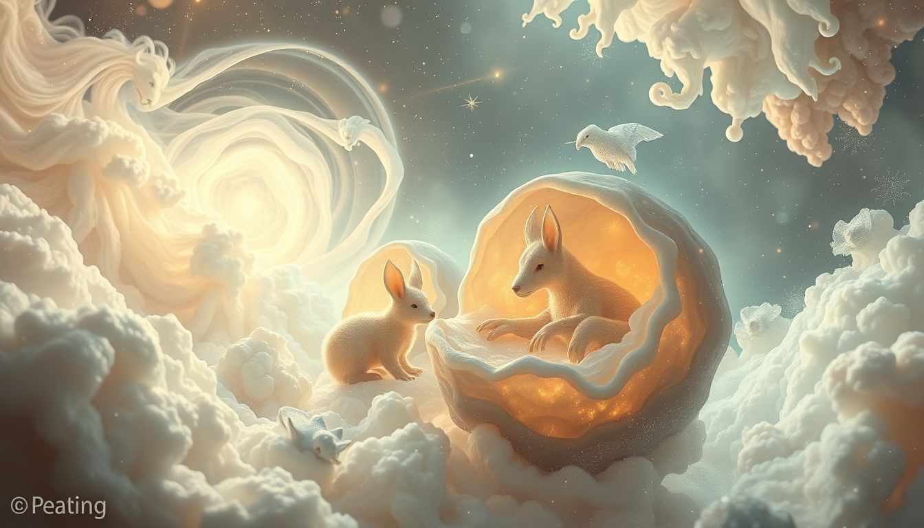 Rêver d’animaux émergents symbolise un renouveau intérieur imminent.