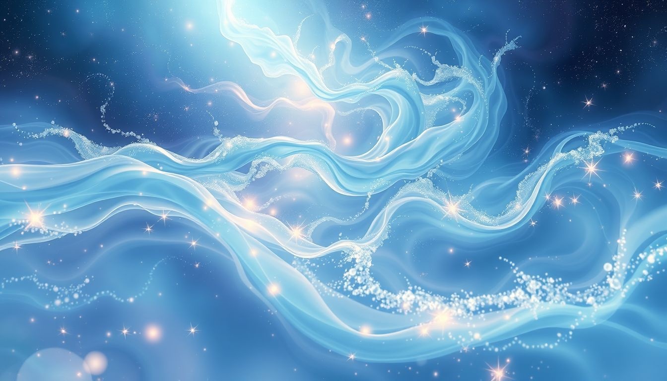 L'eau symbolise émotions cachées et flux de l'inconscient.