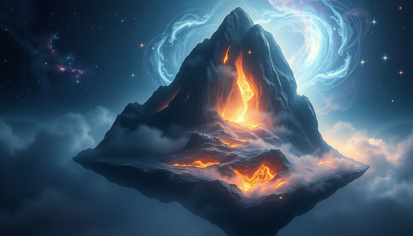 La montagne qui parle révèle votre sagesse intérieure et intuition profonde.