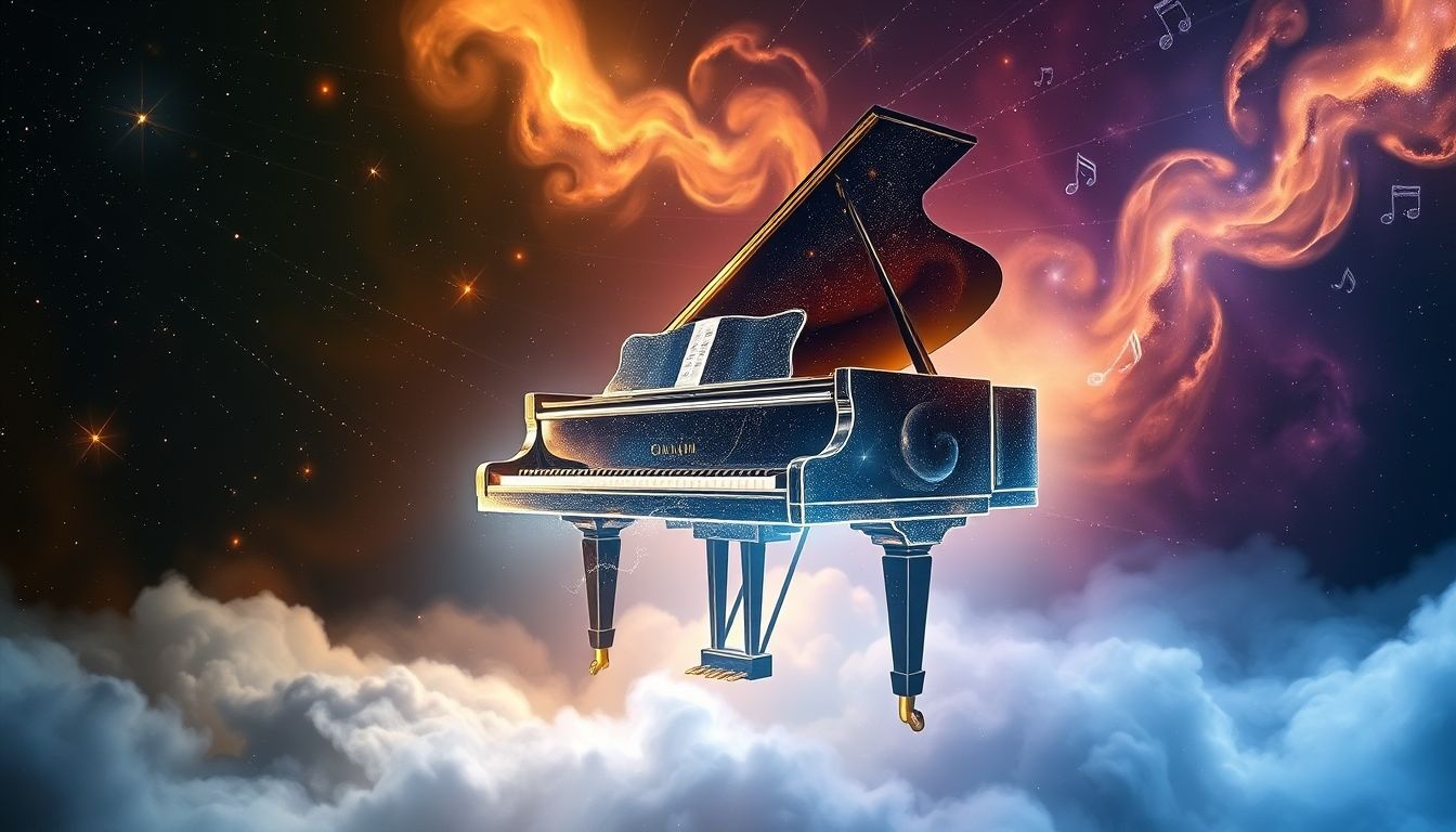 Le piano qui parle symbolise l'expression de vos émotions profondes.
