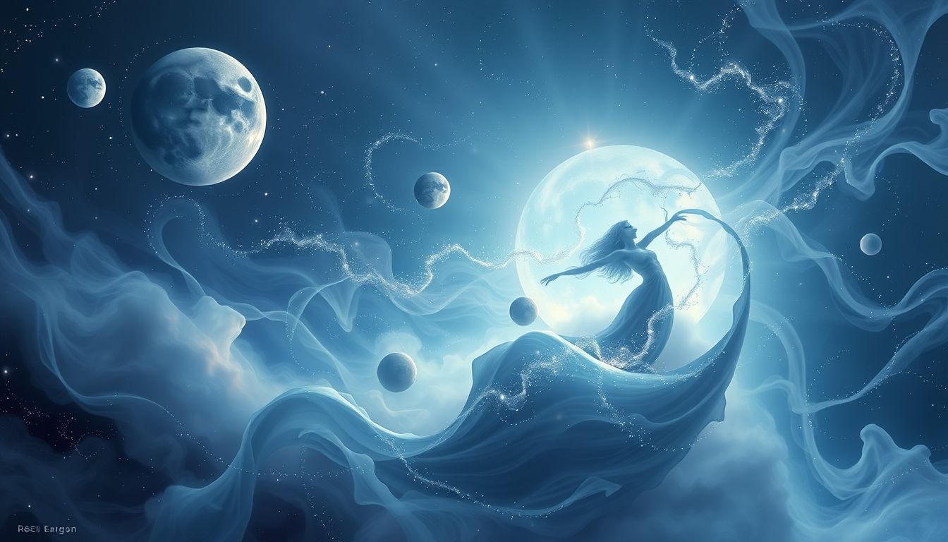 Le Yin dominant symbolise intuition, douceur et réceptivité féminine.
