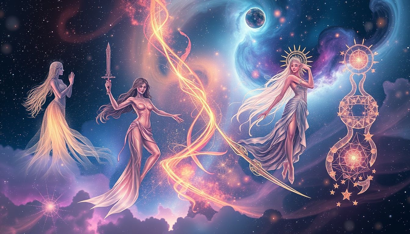 Les archétypes féminins révèlent des forces intérieures et des rôles clés.