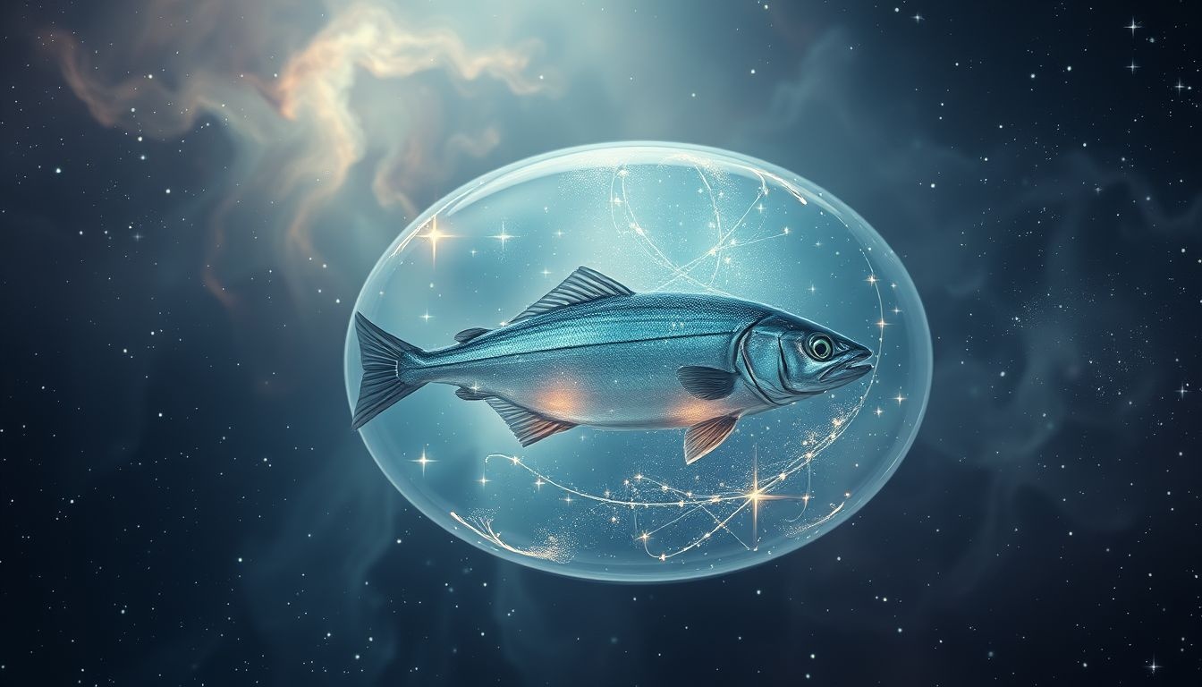 Le maquereau dans un aquarium symbolise une liberté restreinte.