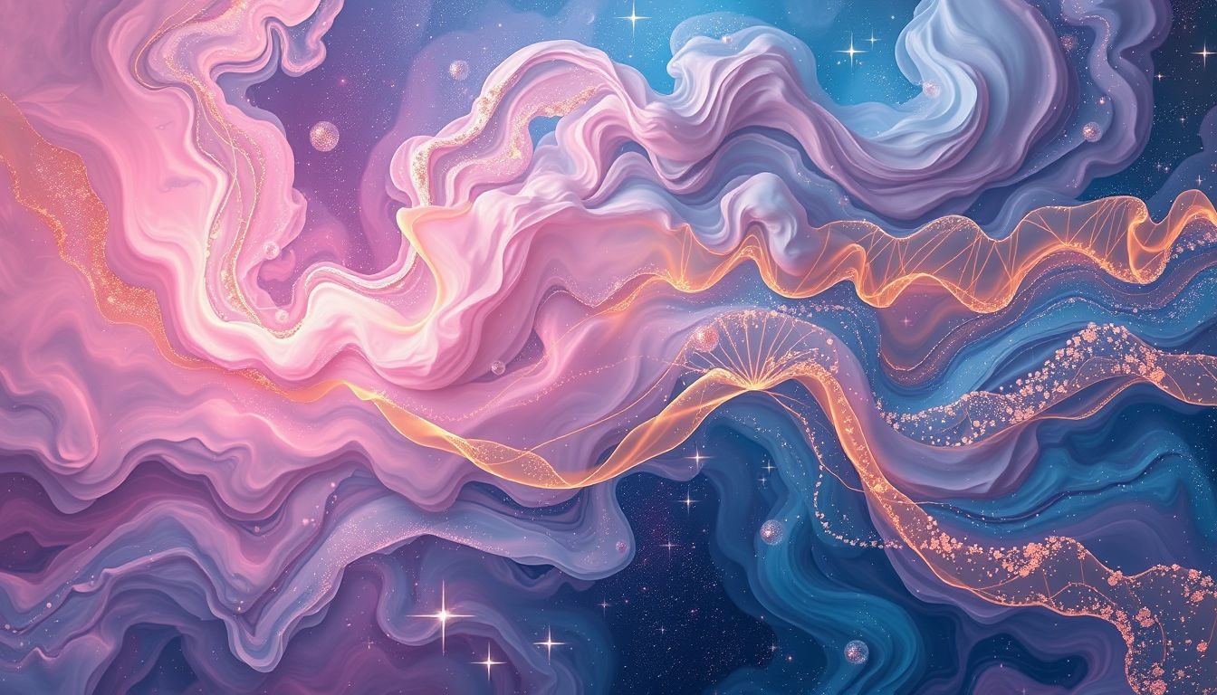 Le mélange de couleurs en rêve reflète l'harmonie émotionnelle intérieure.