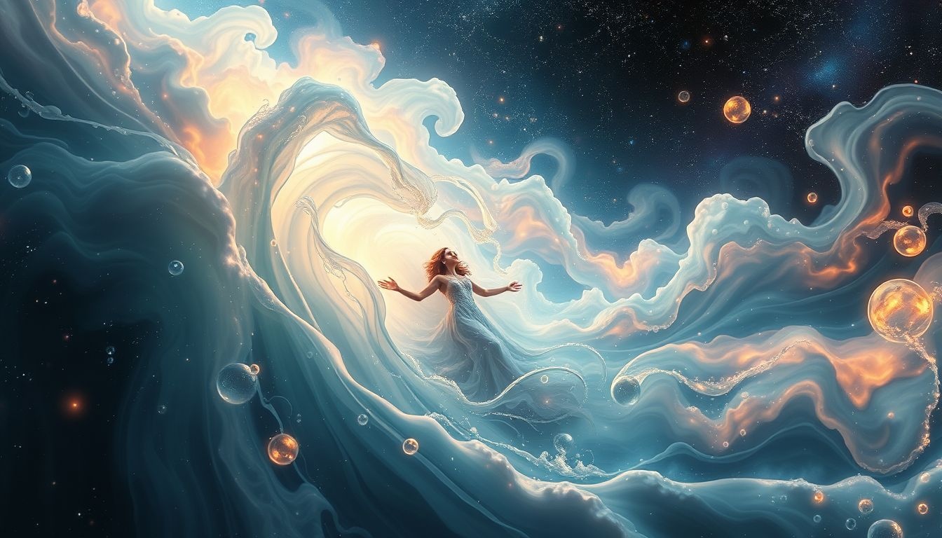 La noyade symbolise souvent une émotion intérieure incontrôlable.