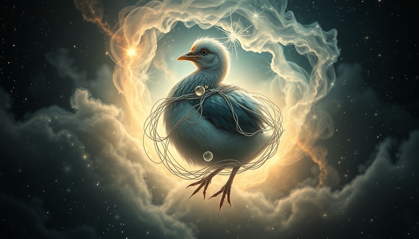 Rêver d'une poule d'eau piégée signale une sensation d'emprisonnement.