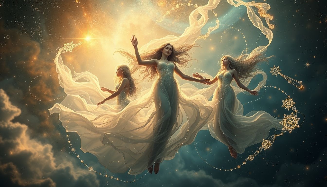 Les Nornes symbolisent le destin et l'inconscient dans nos rêves.