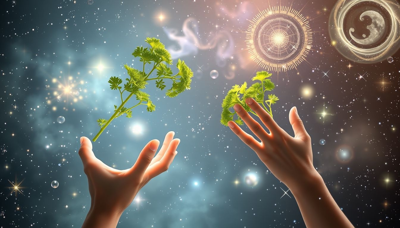 Rêver d'acheter du persil symbolise richesse et succès futur.