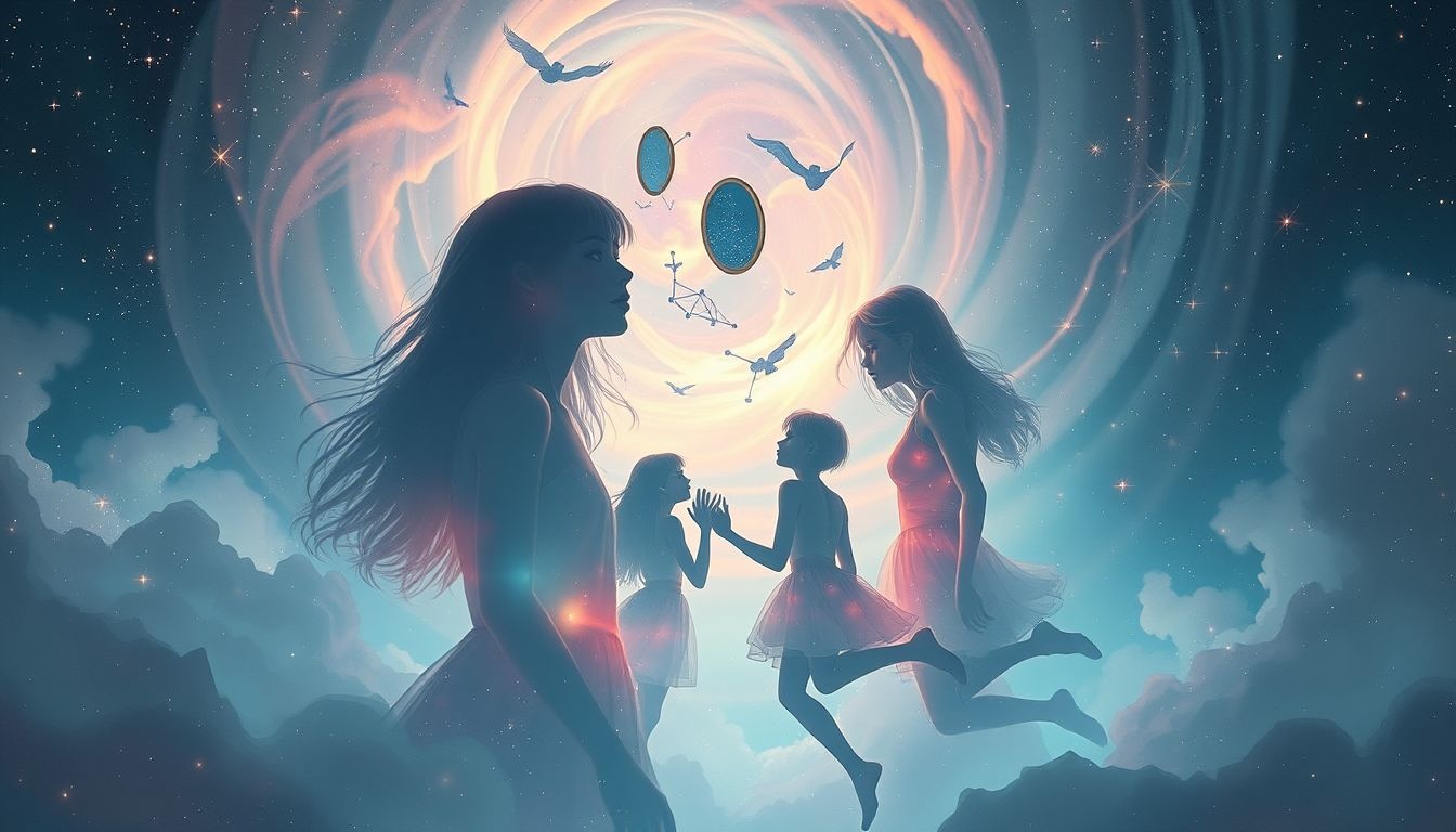 Rêver d’adolescents symbolise souvent conflits d’identité et transition.