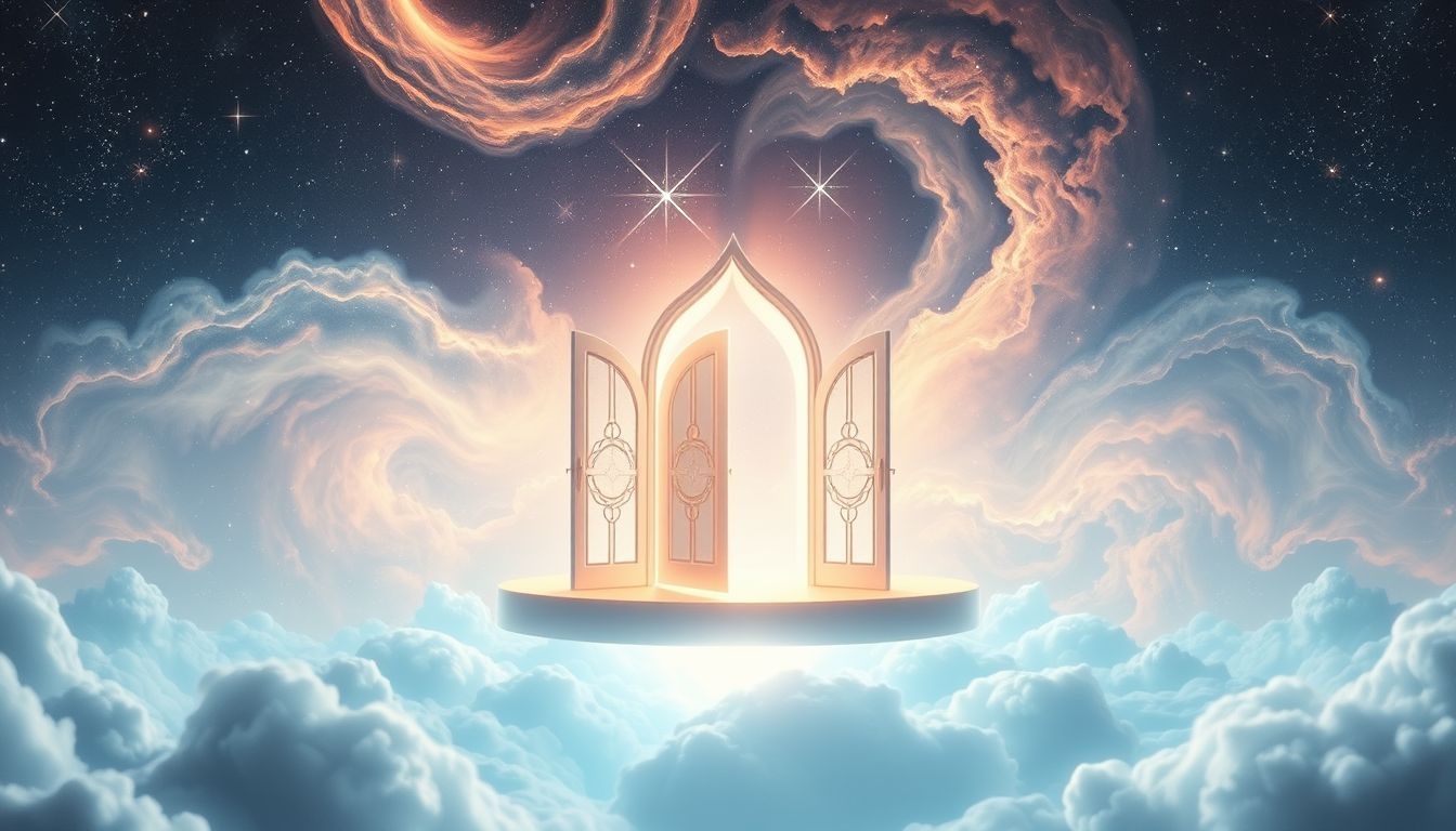 Rêver d’admission sacré symbolise protection spirituelle et paix intérieure.