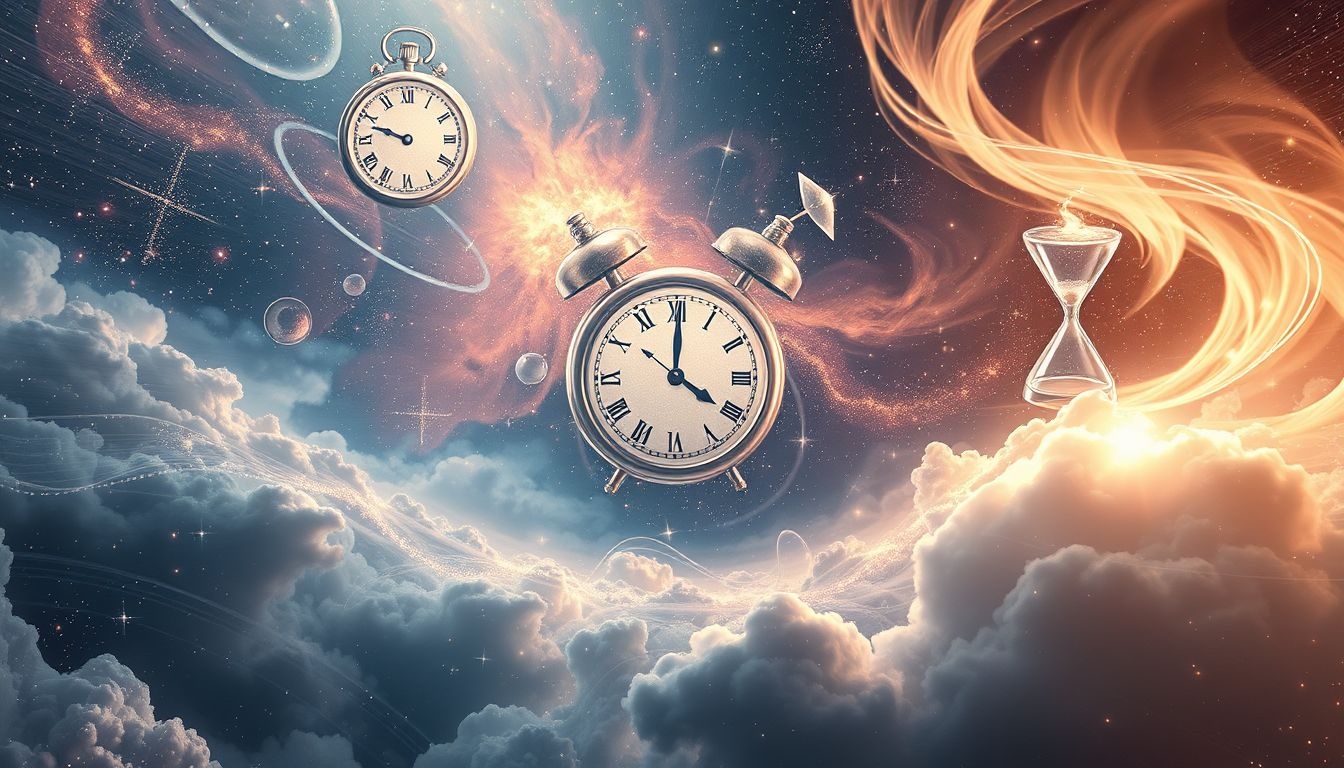Rêver du temps symbolise souvent une pression intérieure urgente.