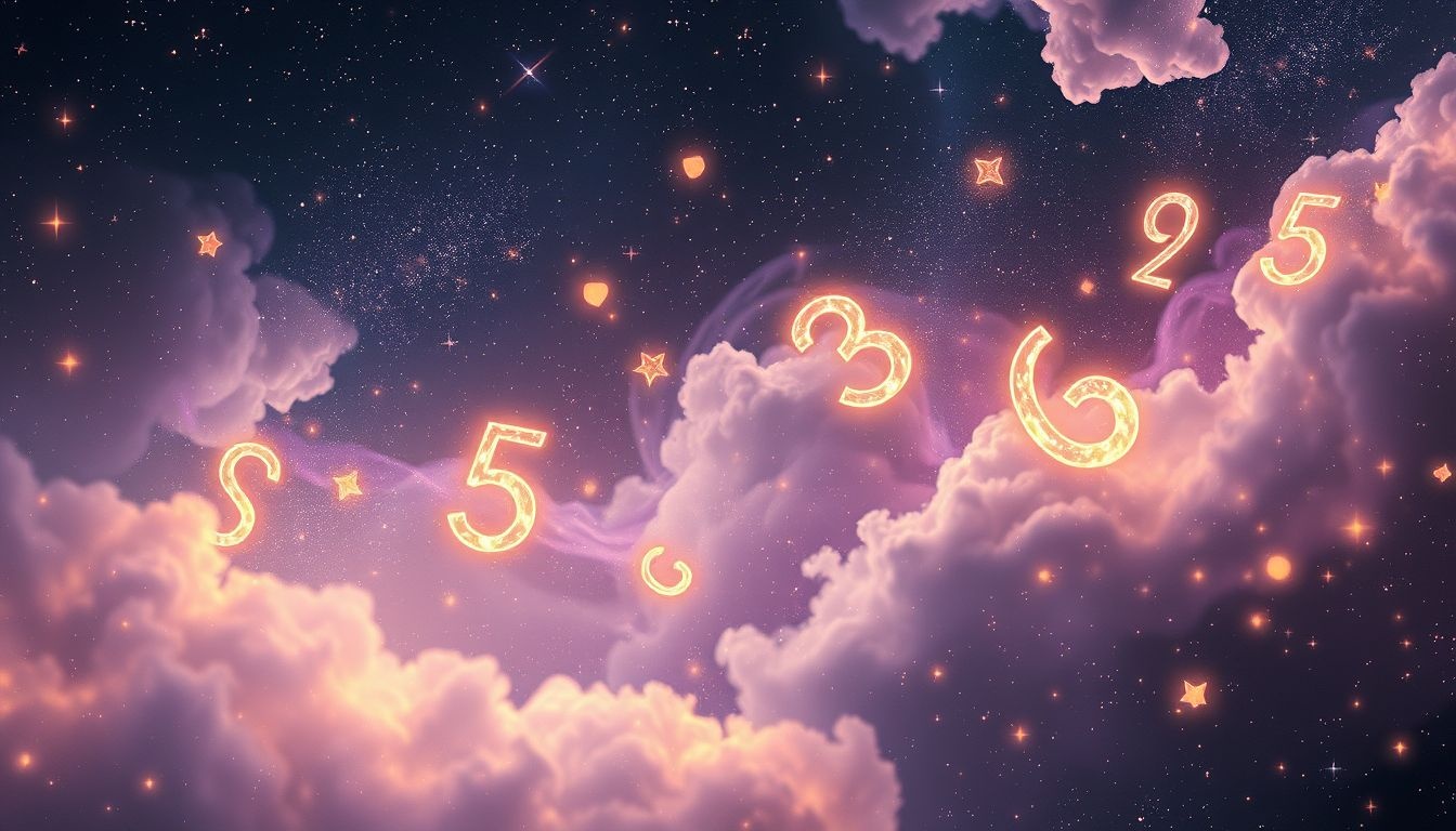 Rêver d'un chiffre révèle des messages cachés de la numérologie.
