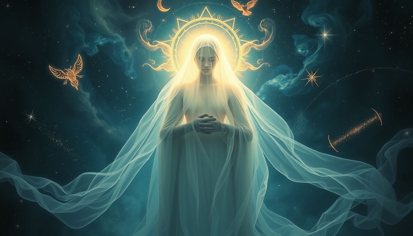 Rêver d'une prieure symbolise souvent protection et guidance spirituelle.