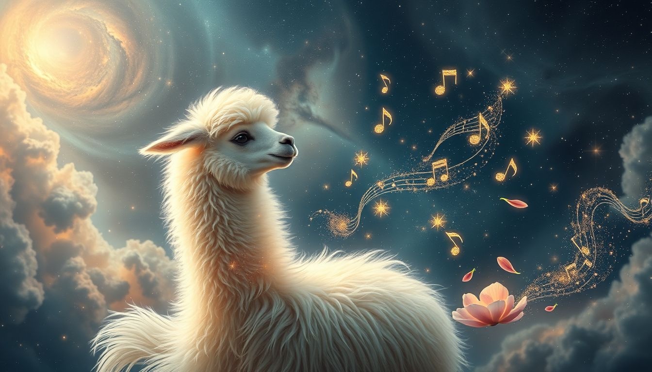 Rêver d’alpaga chantant symbolise une communication harmonieuse et sincère.
