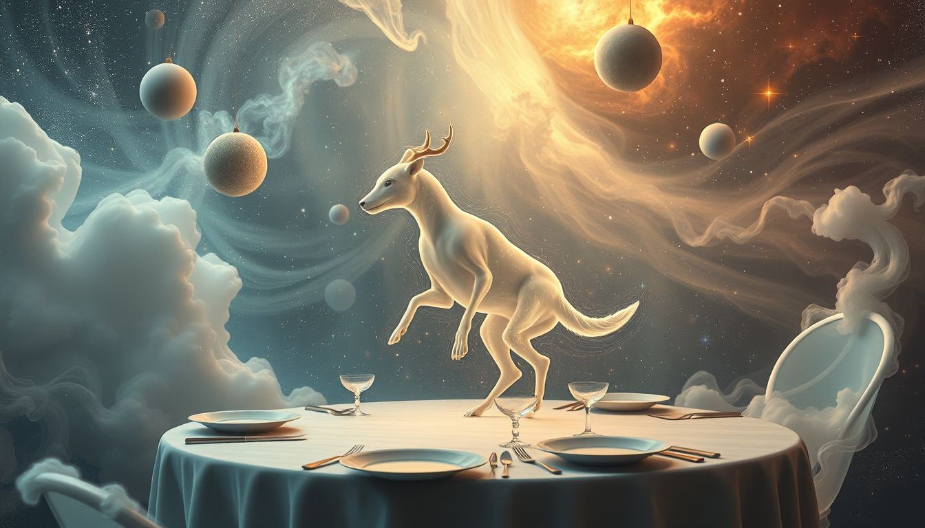 Rêver d’animaux en salle à manger révèle instincts et besoins fondamentaux.