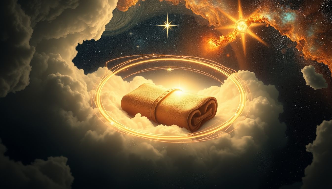 Rêver d'un balluchon en cuir symbolise force, protection et endurance.