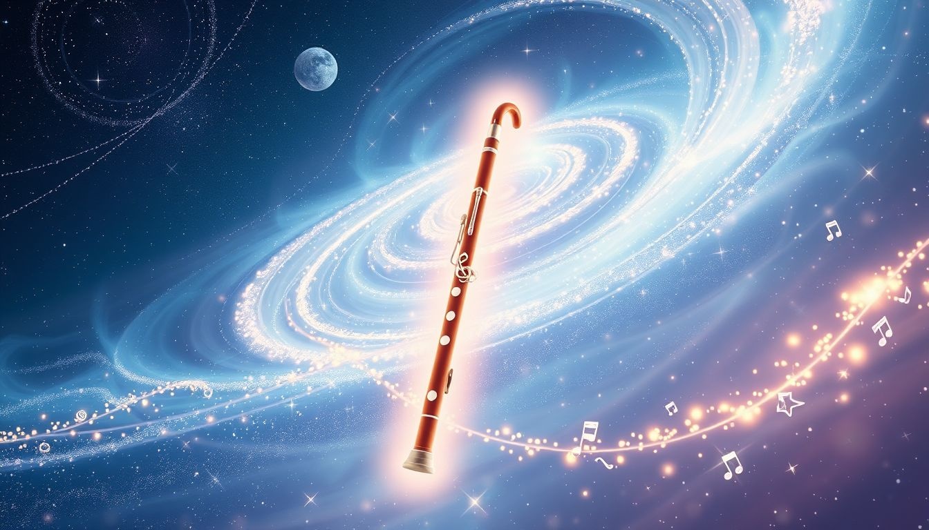 Rêver d’un basson lumineux symbolise souvent une inspiration créative claire.