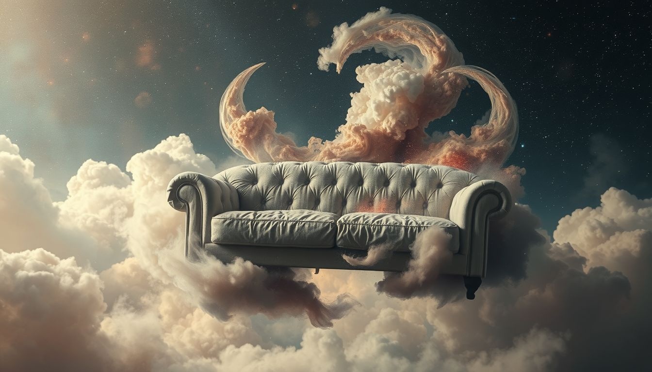 Rêver d’un canapé cassé reflète des tensions et insatisfactions intérieures.