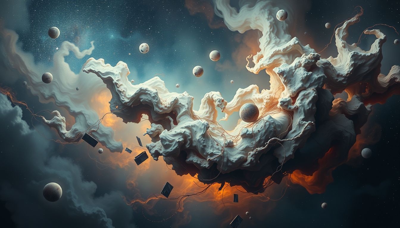 Rêver d’un collage laid révèle un chaos émotionnel profond.