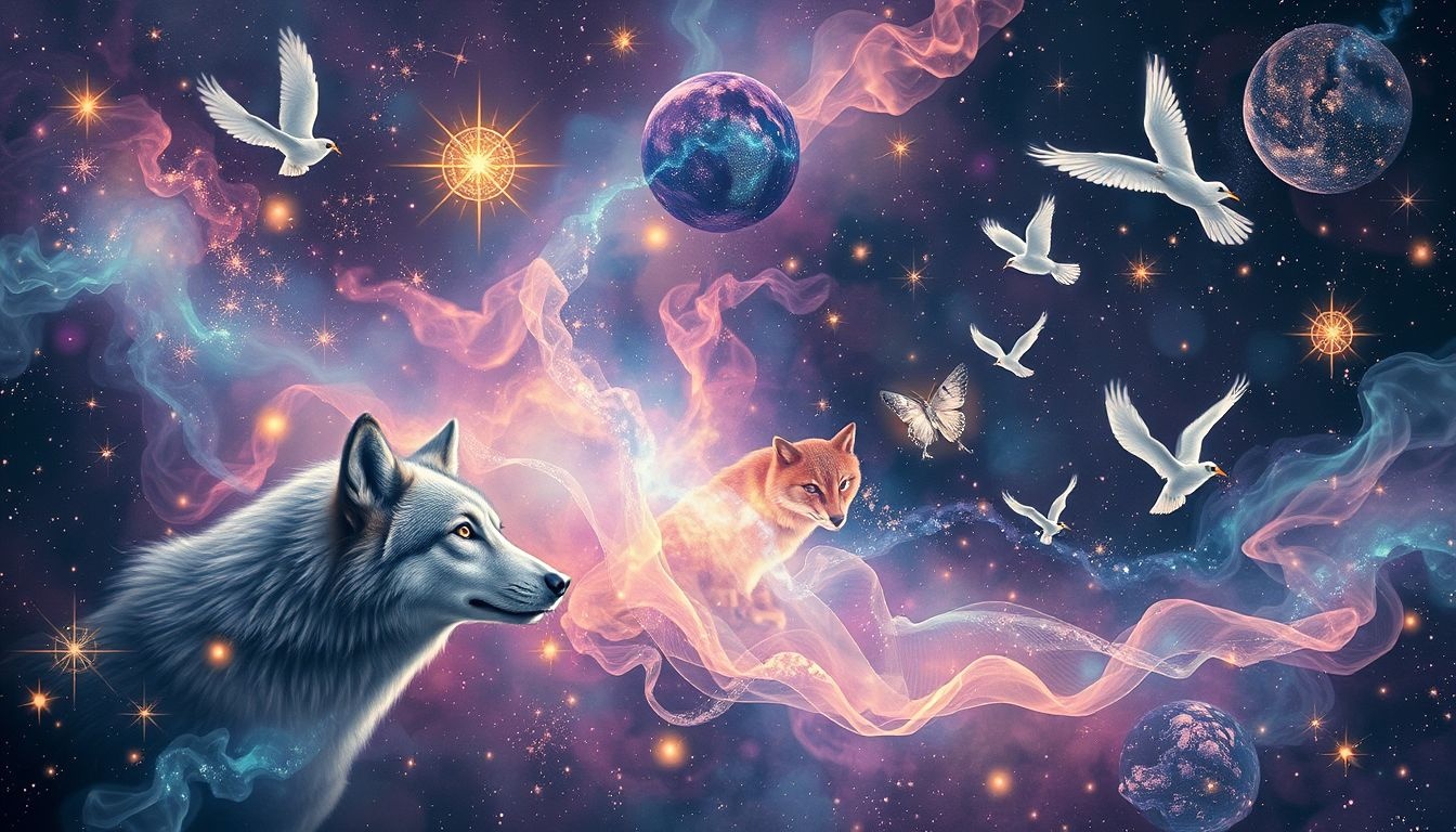 Rêver d’animaux en collage révèle vos instincts et émotions profondes.