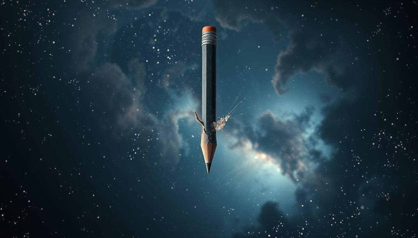 Rêver d’un crayon cassé révèle souvent une créativité bloquée.
