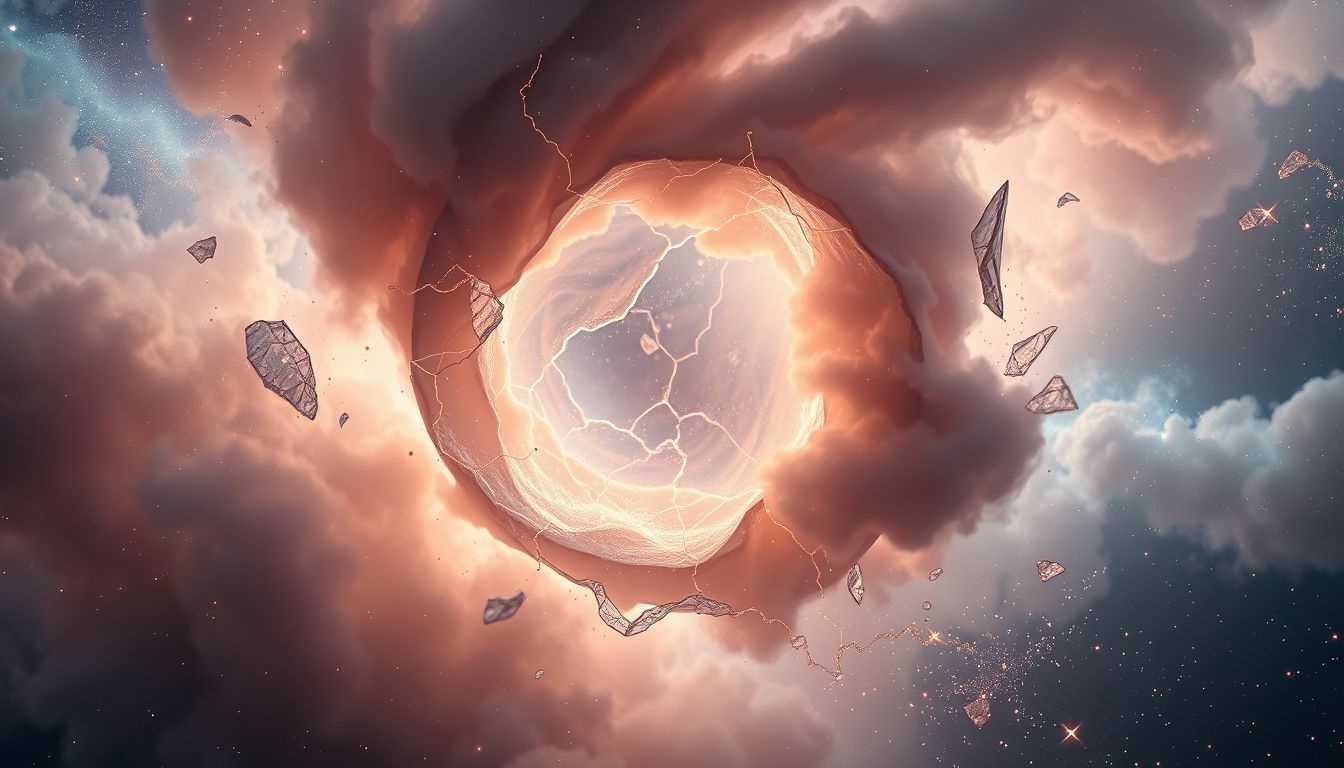 Rêver d'entonnoir cassé révèle instabilité émotionnelle et fragilité intérieure.