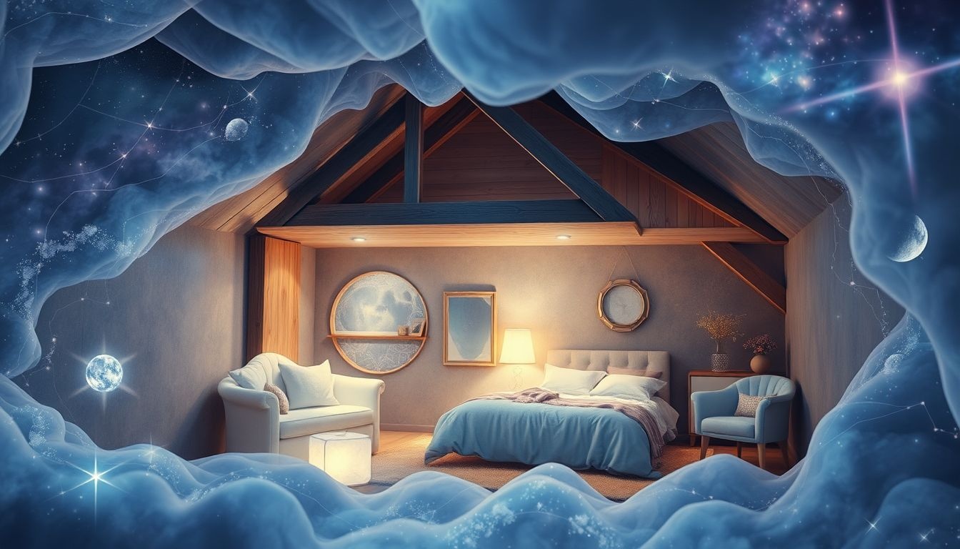 Rêver d’un grenier rénové symbolise l’harmonie entre conscience et inconscient.