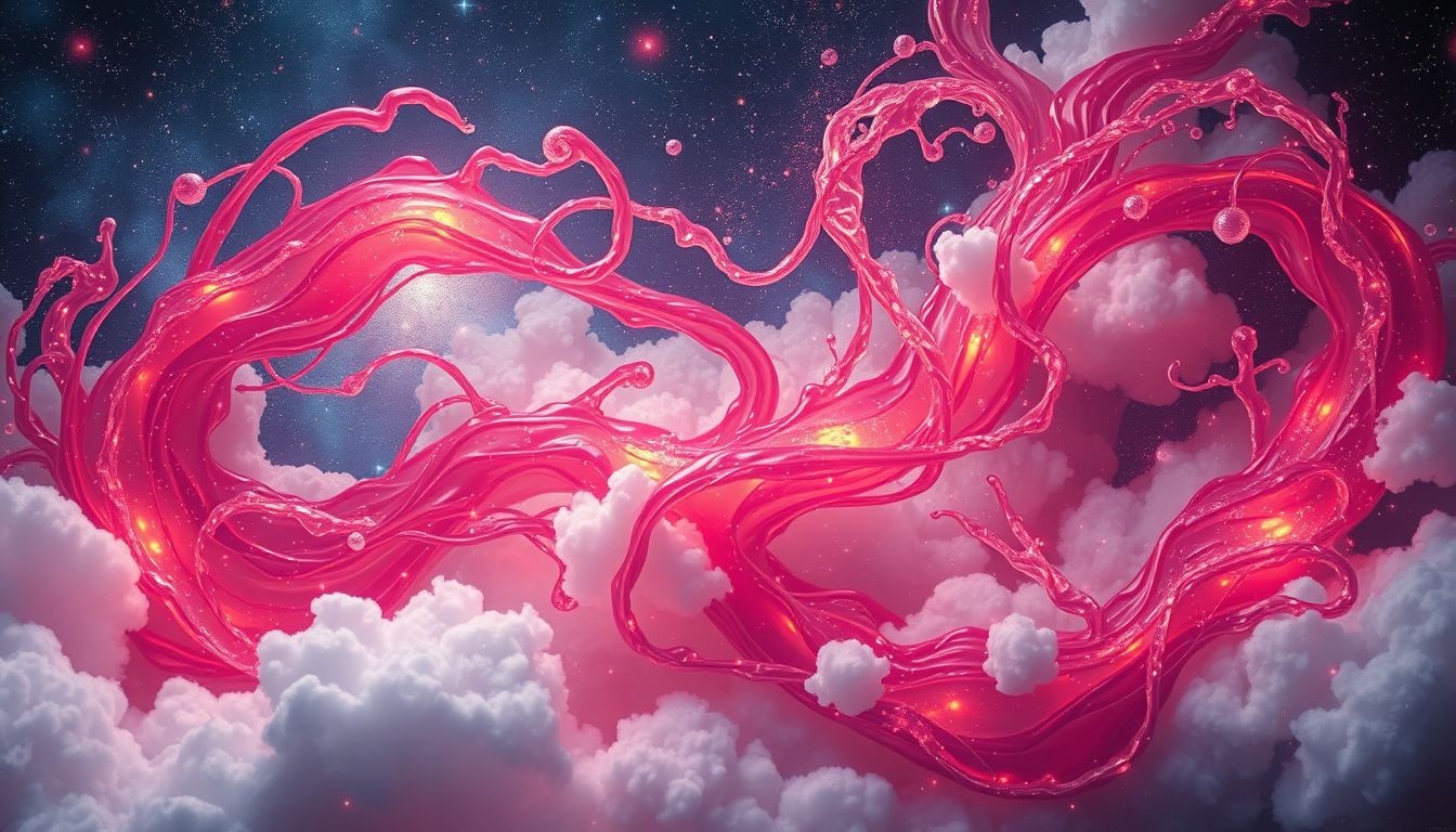 Rêver d’un liquide carmin symbolise souvent une purification émotionnelle profonde.