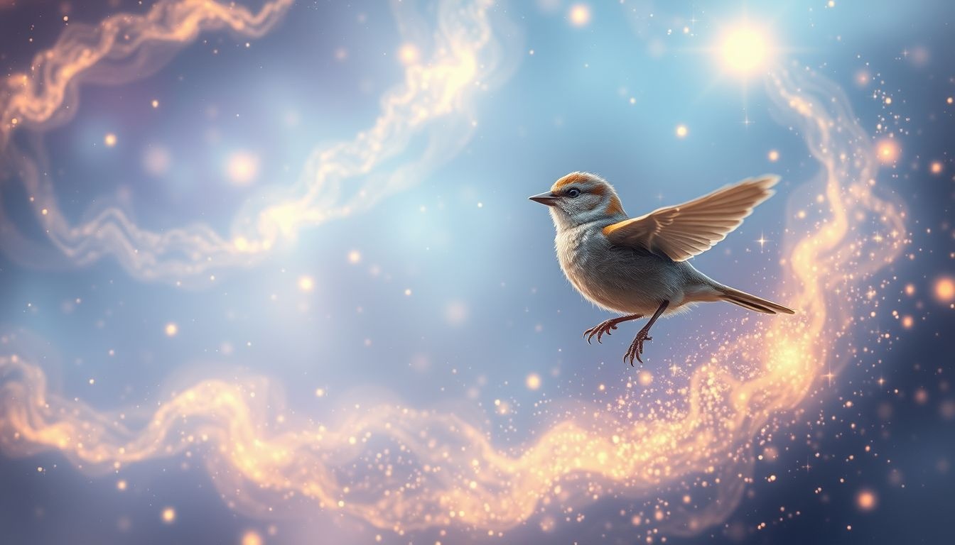 Rêver d’un moineau symbolise souvent joie et tranquillité intérieure.