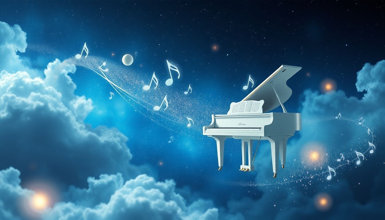 Rêver d'un piano blanc symbolise souvent la pureté et l'harmonie intérieure.