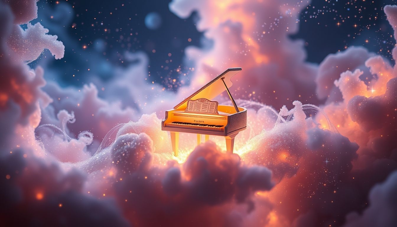Rêver d’un piano miniature en poche symbolise créativité discrète et intime.