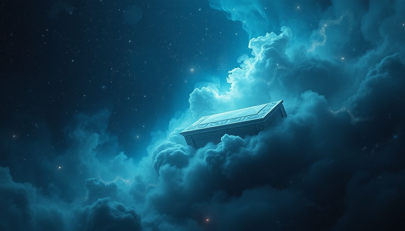 Rêver d’un sépulcre fermé évoque secrets enfouis et passé refoulé.